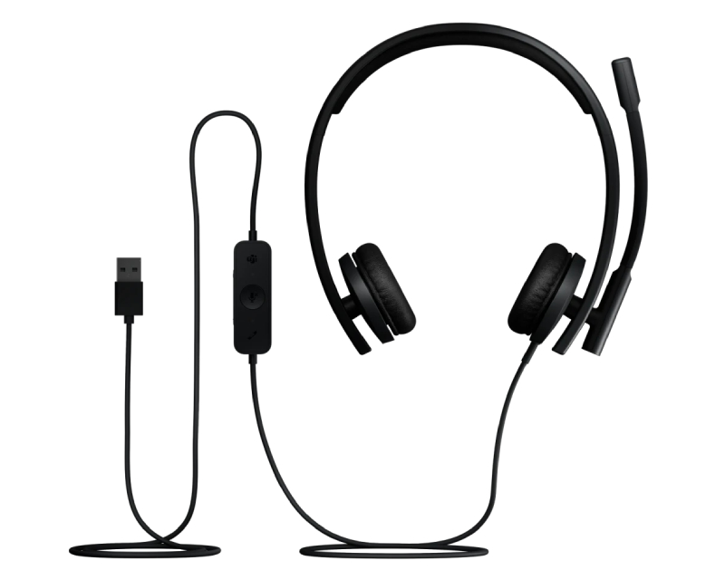 Logitech H570e Stereo (Teams Version) USB-A slušalice sa mikrofonom