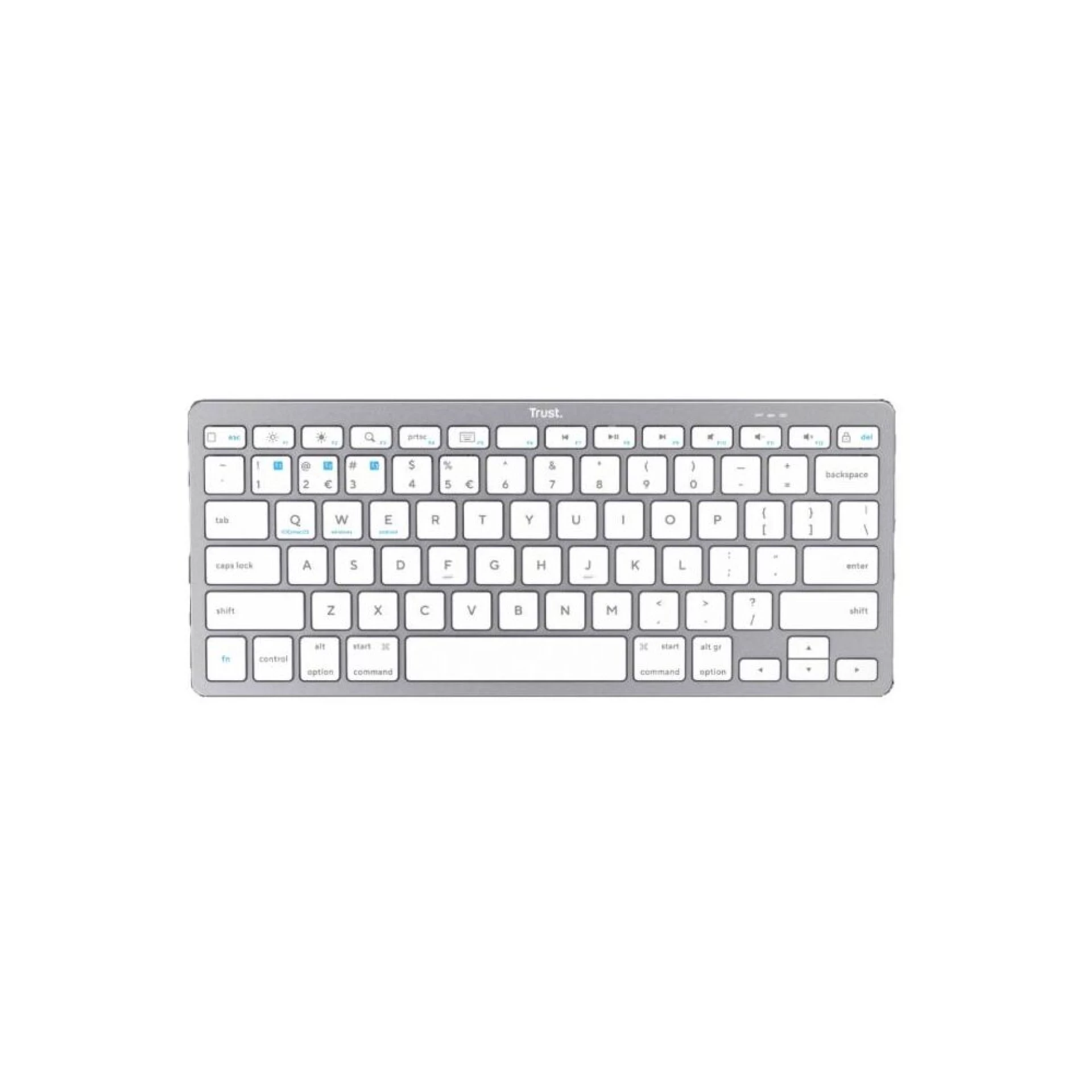 Tastatura TRUST BASICS Bluetooth/SRB/siva