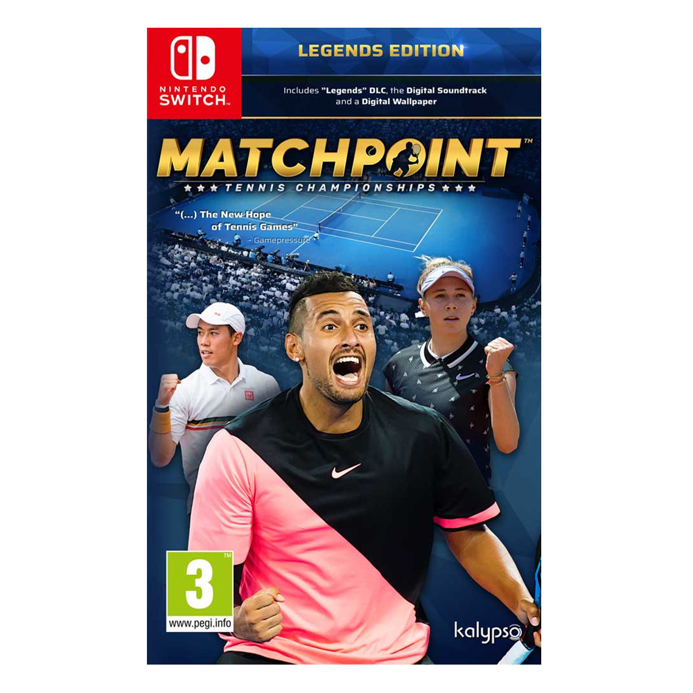 Kalypso Media Switch Matchpoint: Tennis Championships - Legends Edition
