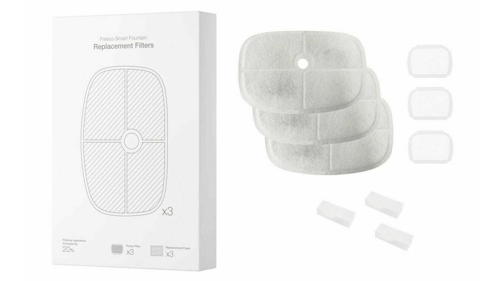 Petoneer Filters (3pk) for FSW010 & FSW020 & WF002 & WF003