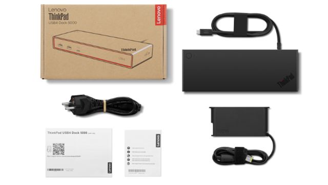 Lenovo ThinkPad USB4 Dock 5000, 40BF0100EU