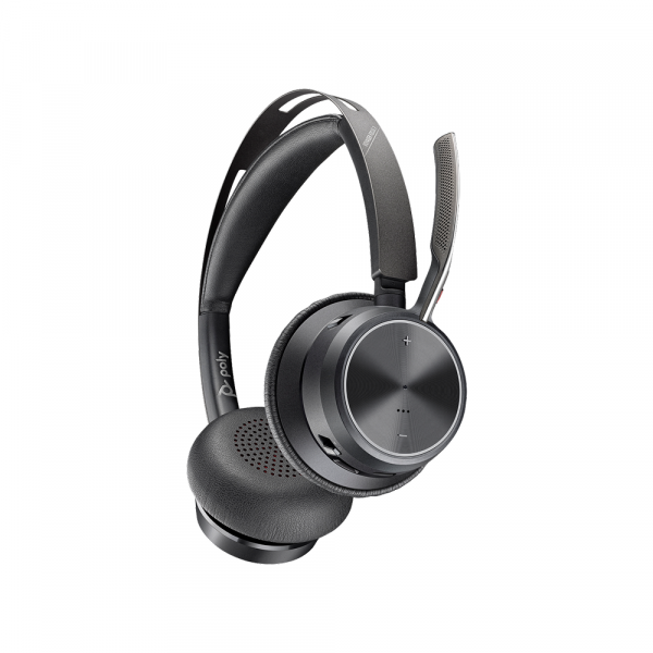Slušalice Poly Voyager Focus 2 USB-C-C Headset+USB-C/A Adapter + Charging Stand (9T9J5AA)