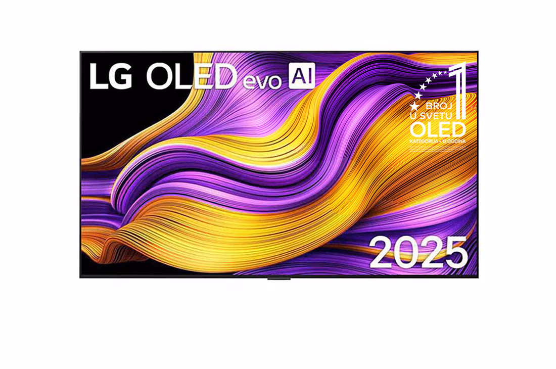 LG 65'' (164 cm) 4K HDR Smart OLED evo TV (wall), 2025 (R)
