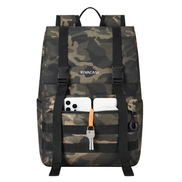 Torba za Laptop 15.6  Rivacase Sherwood Roltop 7621/braon camo