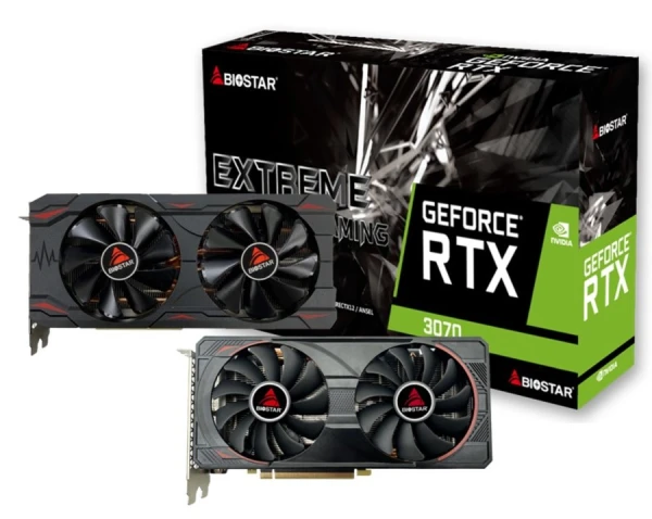 Biostar Grafička karta RTX 3070 GDDR6 8GB 256bit 3XDP/HDMI