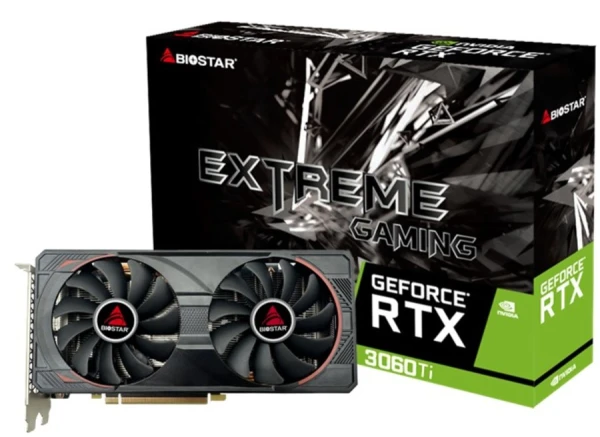 Biostar Grafička karta RTX 3060TI GDDR6 8GB 256bit 3XDP/HDMI