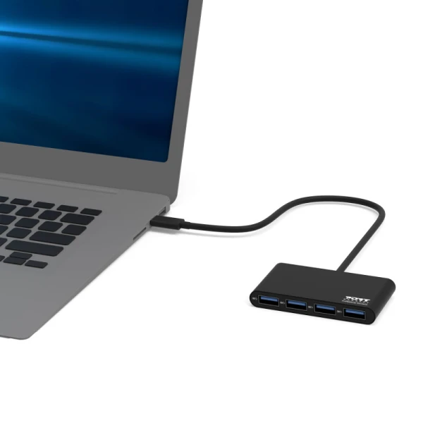 Port Designs USB HUB Port Designs USB-C hub 4X USB-A 3.0 ports