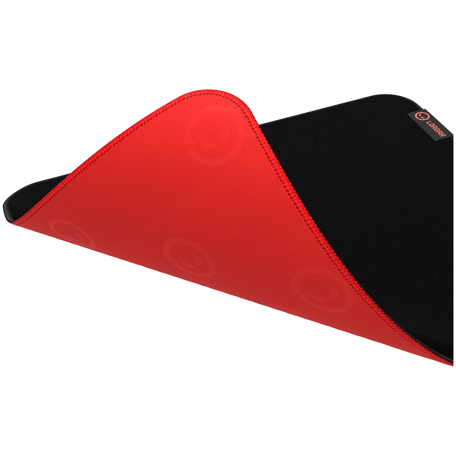 Lorgar Main 323, Gaming mouse pad, Precise control surface, Red anti-slip rubber base, size: 360mm x 300mm x 3mm, weight 0.21kg