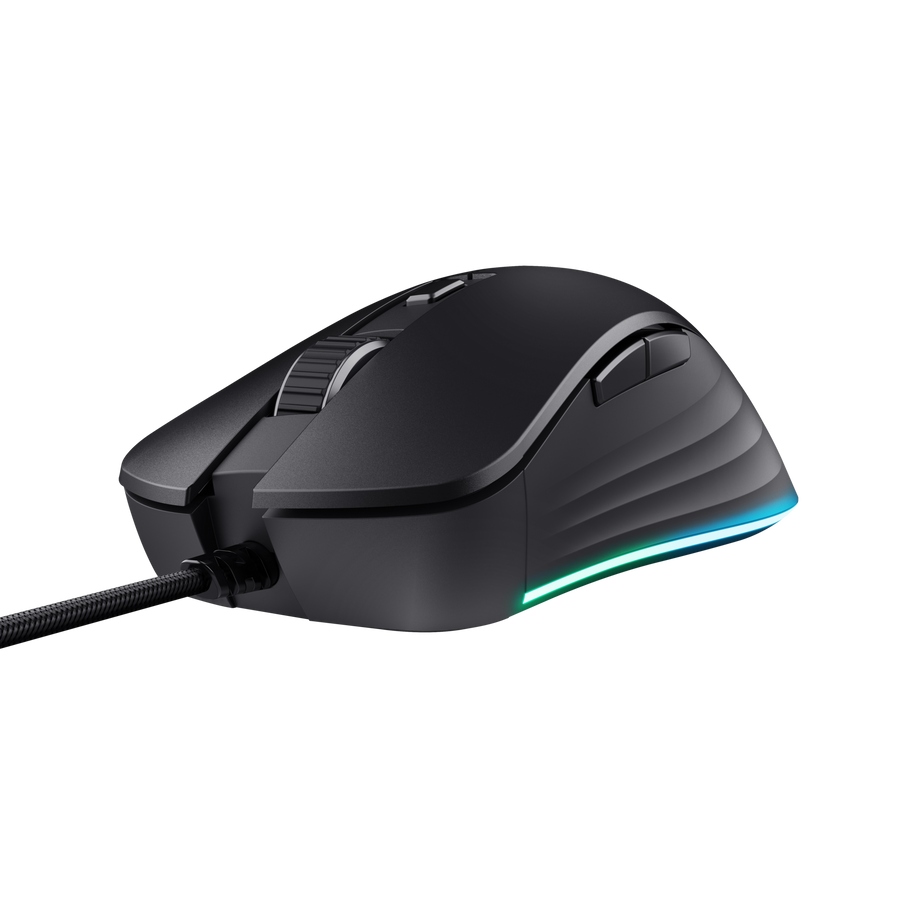 TRUST Miš GXT924 YBAR+ GAMING crna