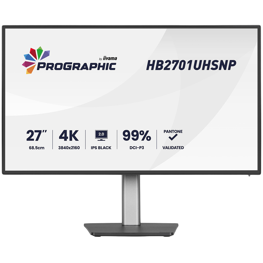 IIYAMA Monitor 27", IPS, HB2701UHSNP-B1