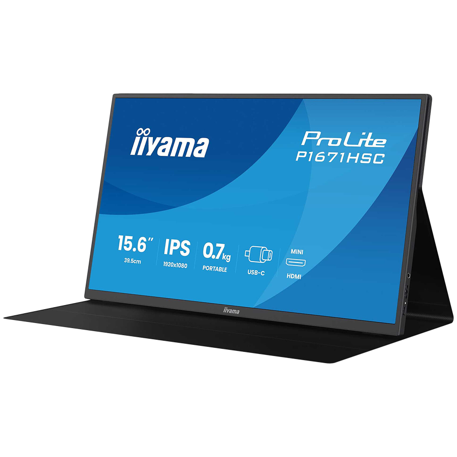 IIYAMA Desktop P1671HSC-B1 15.6", IPS