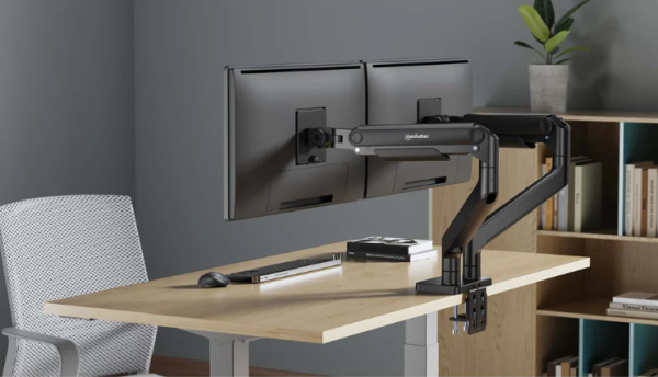 Manhattan Stoni nosač za 2 monitora Manhattan 17"- 45" 462587