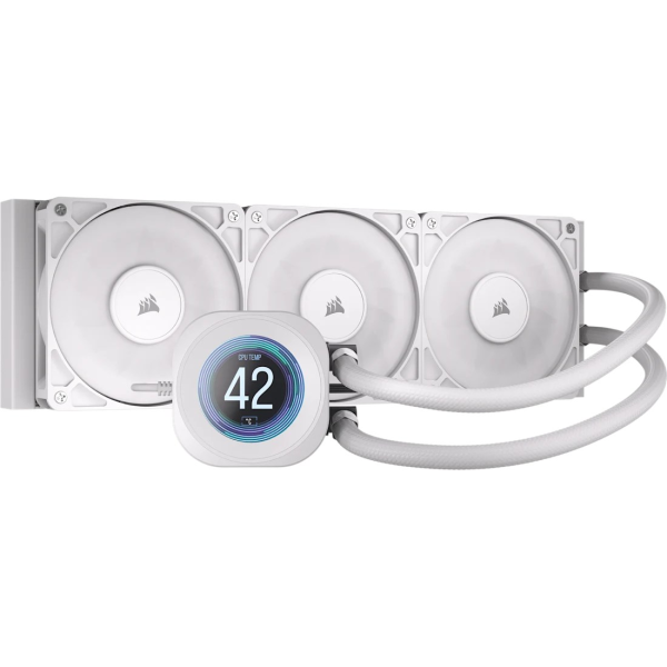 Corsair CPU Hladnjak Corsair NAUTILUS 360 RS LCD Liquid White, CW-9061034-WW