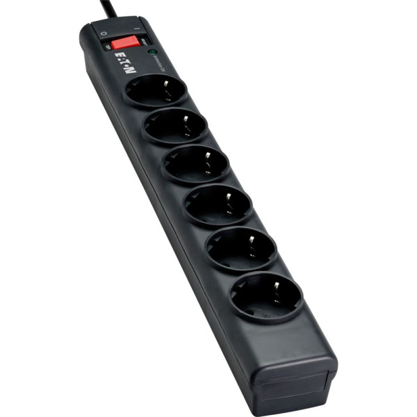 Eaton Kabl surge Eaton PS6D 6xšuko/prekidač/1m