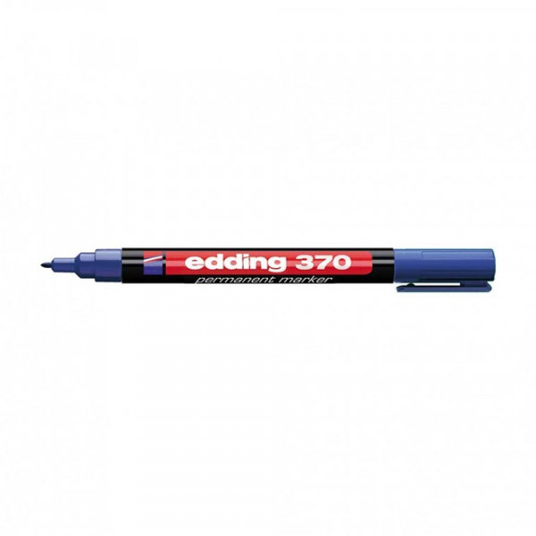 Edding Permanent marker Edding 370 tanji obli vrh plavi