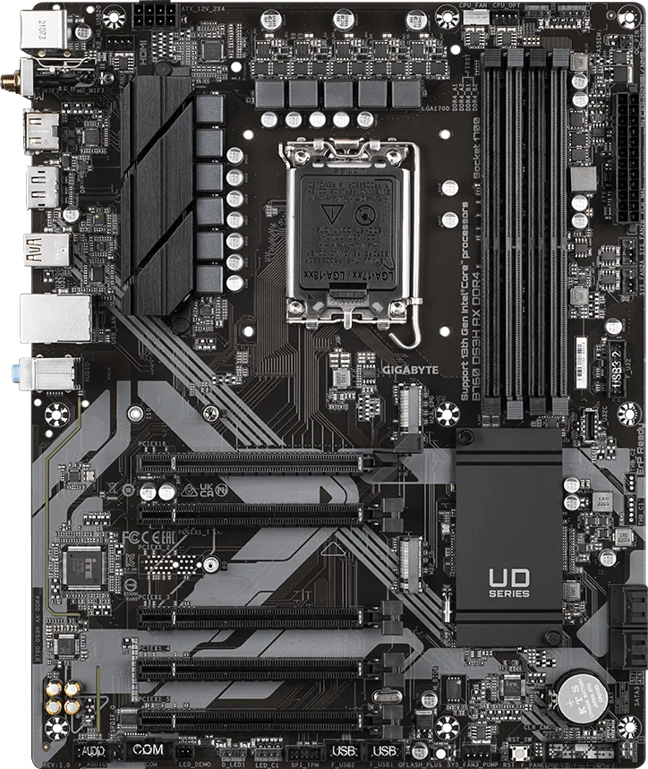 GIGABYTE B760 DS3H AX DDR4 rev. 1.x matična ploča