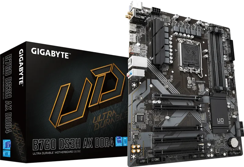 GIGABYTE B760 DS3H AX DDR4 rev. 1.x matična ploča