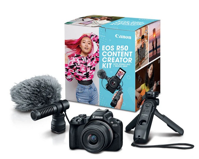 Canon EOS R50 15-45S BK Creator kit