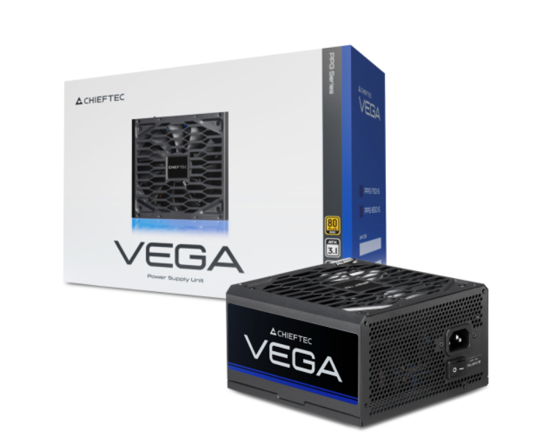 Chieftec PPG-850-S 850W VEGA 80Plus Gold napajanje 5Y