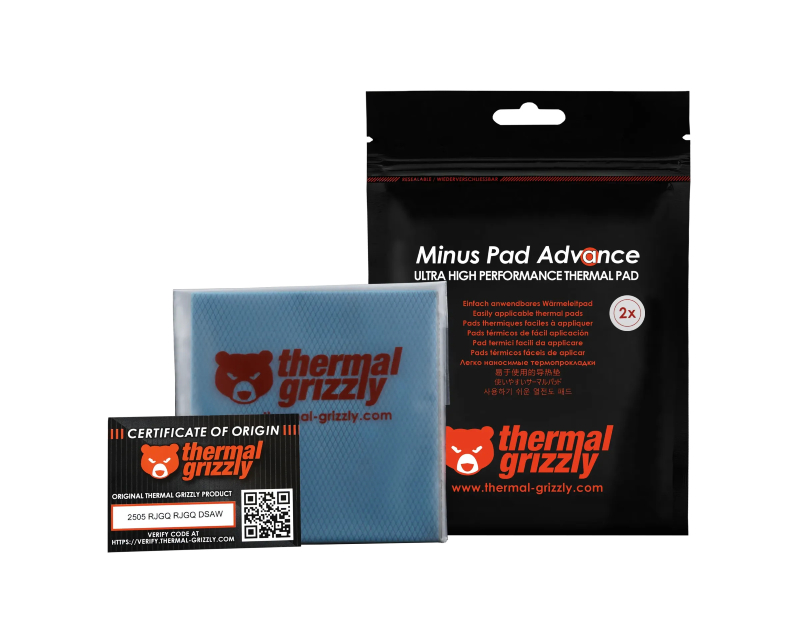 Thermal Grizzly TG Minus Pad Advance - 100x100x0.5mm termal pad (2pcs) (TG-MP-A-100-100-05-2)