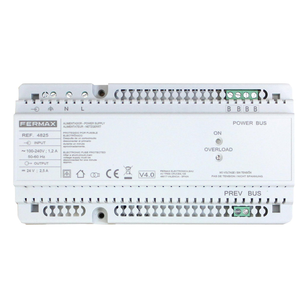 POWER SUPP. UNIT+FILTER DIN10