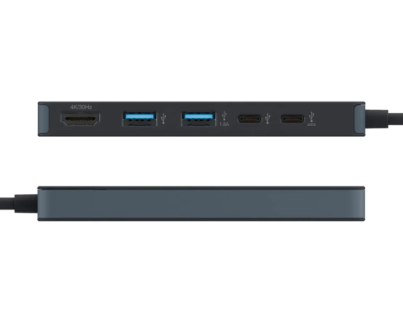 TARGUS HyperDrive Flex 5 Port USB-C Hub crni (HD4101BKGL)
