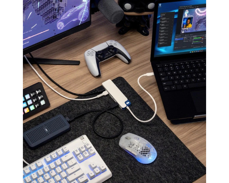 TARGUS HyperDrive Flex 5 Port USB-C Hub plavi (HD4101BUGL)