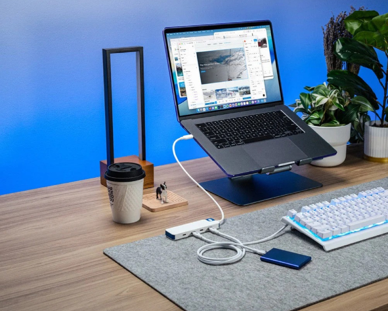 TARGUS HyperDrive Flex 4 Port USB-C Hub plavi (HD5201BUGL)