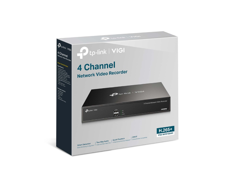 TP-LINK VIGI NVR1004H video Snimac 4-kanala