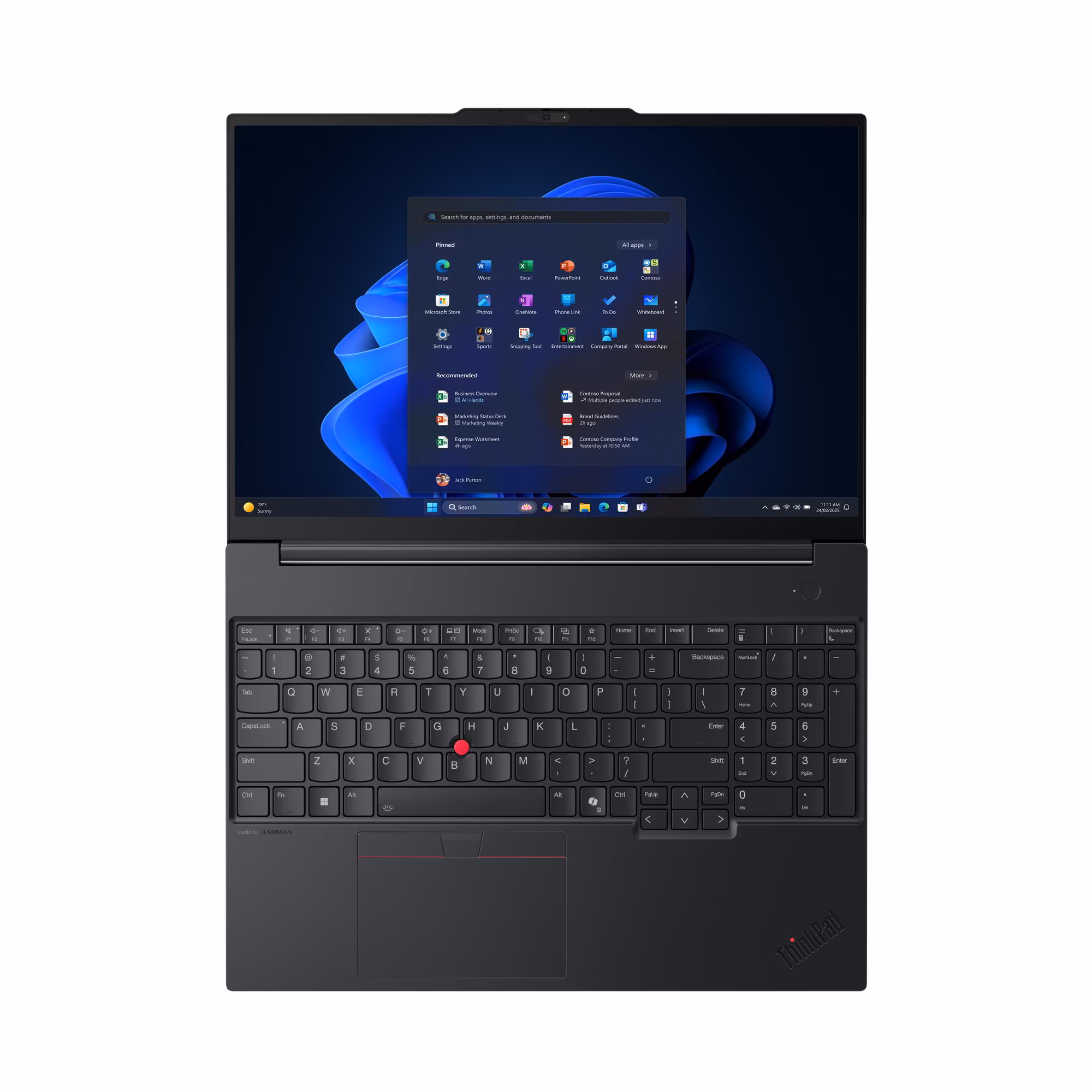 Lenovo Laptop ThinkPad E16 G3 16", U7-258V, 32GB, 1TB, 22AY002ACX
