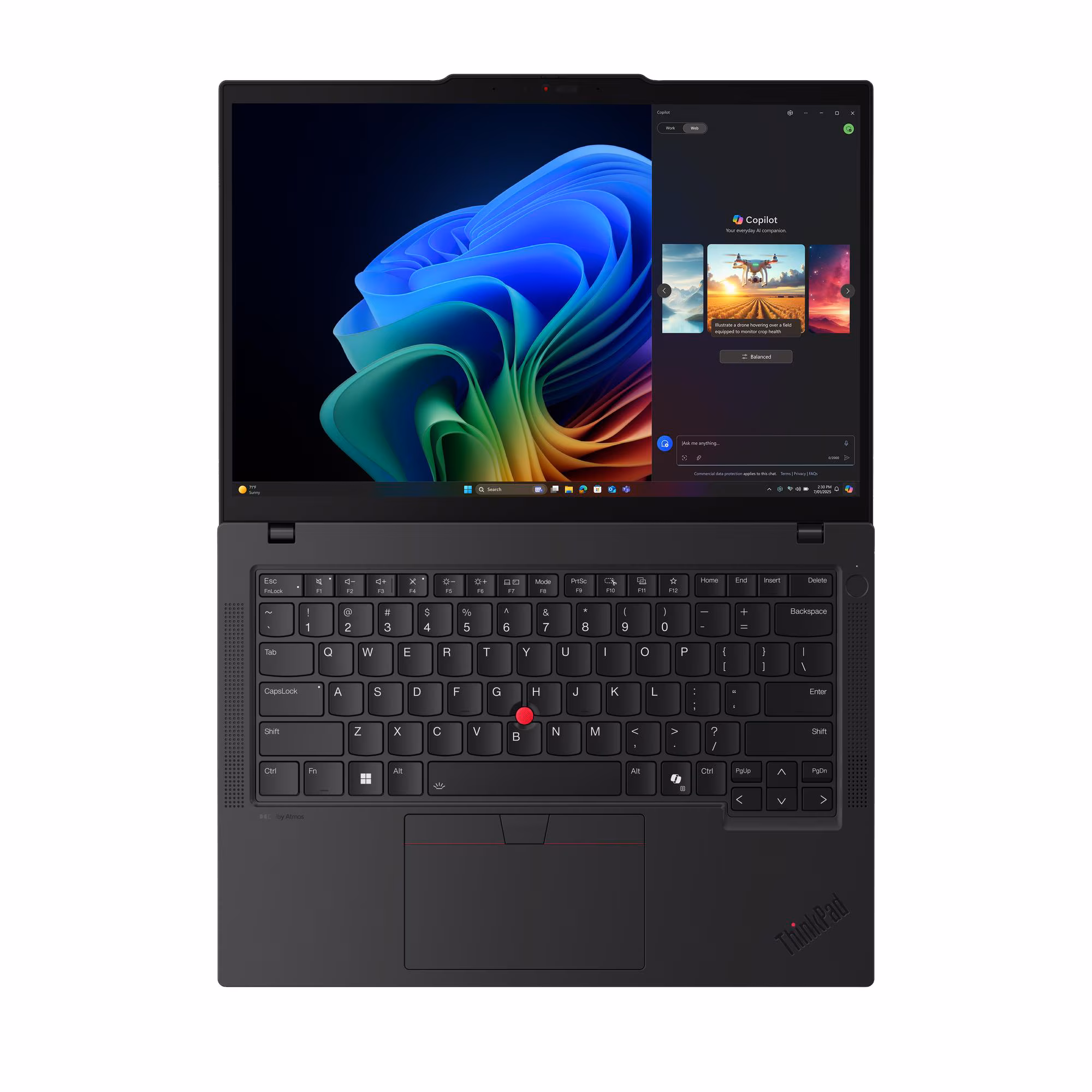 Lenovo Laptop ThinkPad T14 G6 14", U7-258V, 32GB, 1TB, Win11Pro, 21QG001PCX