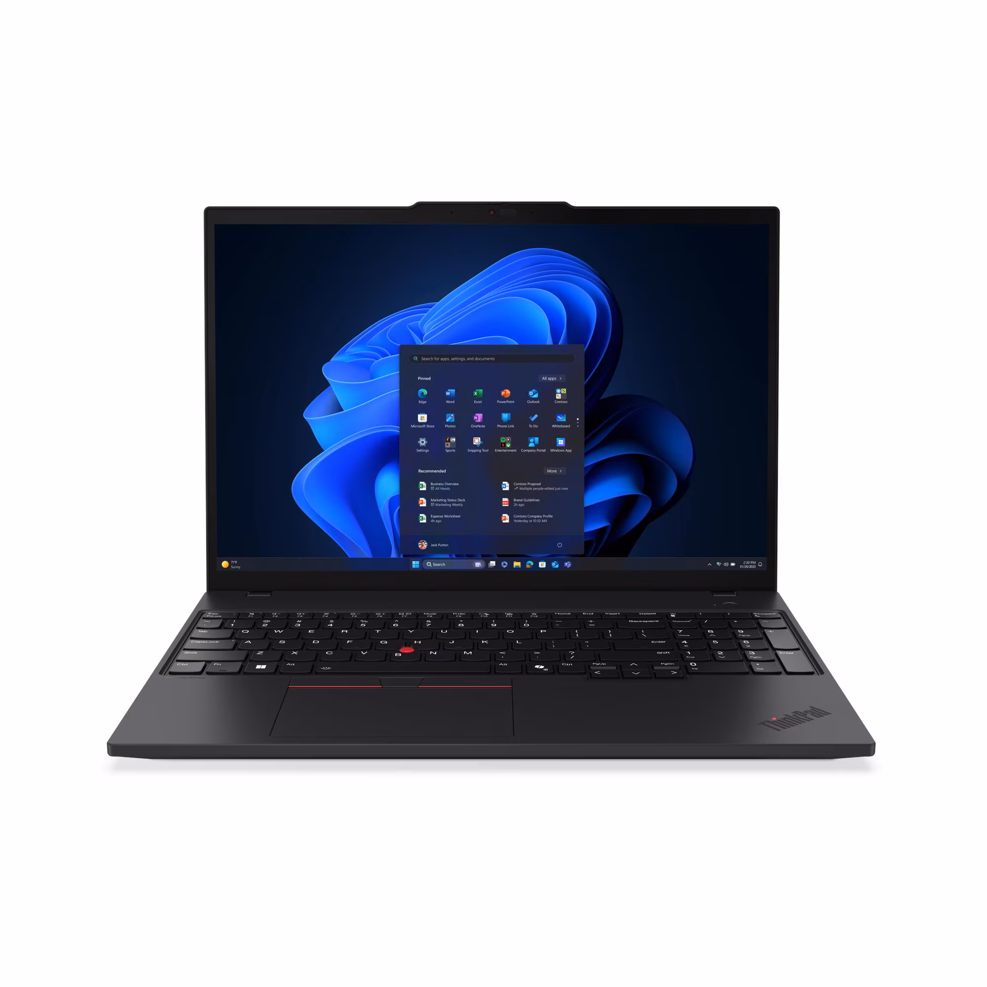 Lenovo Laptop ThinkPad T16 G4 16", U7 255U, 32GB, 512GB, Win 11 Pro, 21QE004CCX
