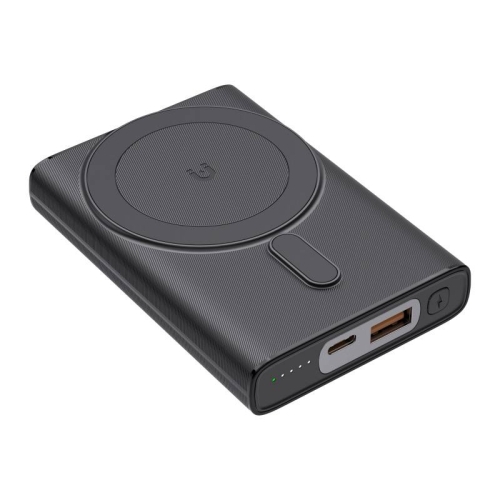 KONFULON Magsafe power bank 10000mAh 22.5W/15W bežična eksterna baterija Crni J25