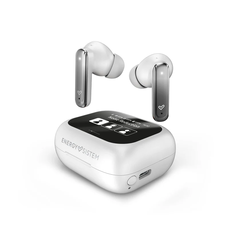 Energy Sistem Snow ScreenSound True Wireless slušalice bele (M45988)