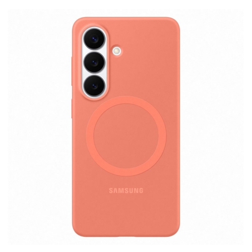 SAMSUNG silikonska futrola sa magnetom za S26 CoralRed+gratis providna EF-ES942-COE