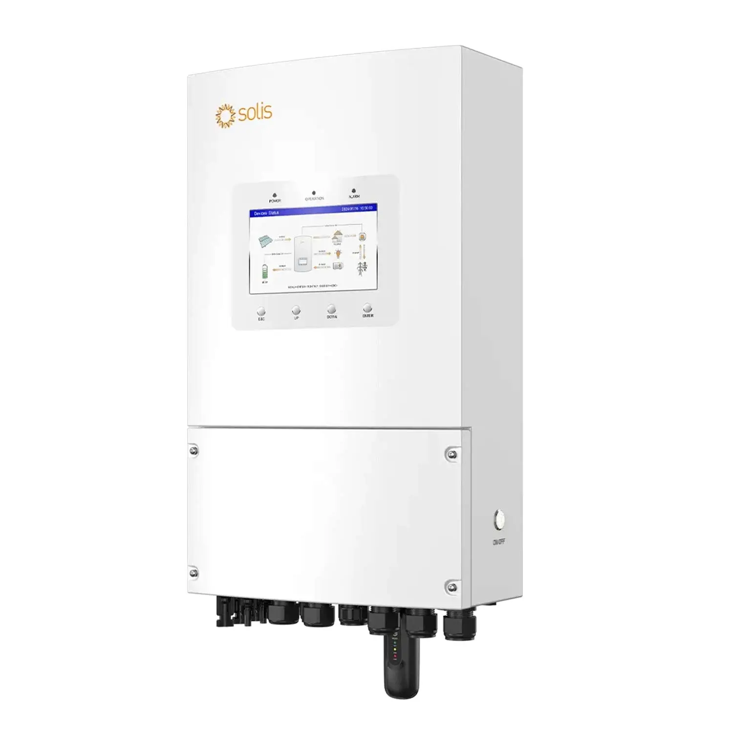 Inverter SOLIS S6 8kW, 2 MPPT, monofazni, LV hibridni inverter