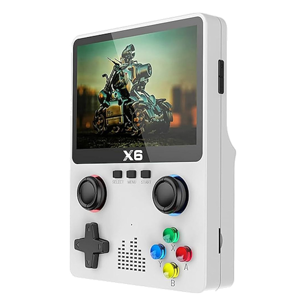 Nikeda Gaming Console - X6 Handheld Console (White)