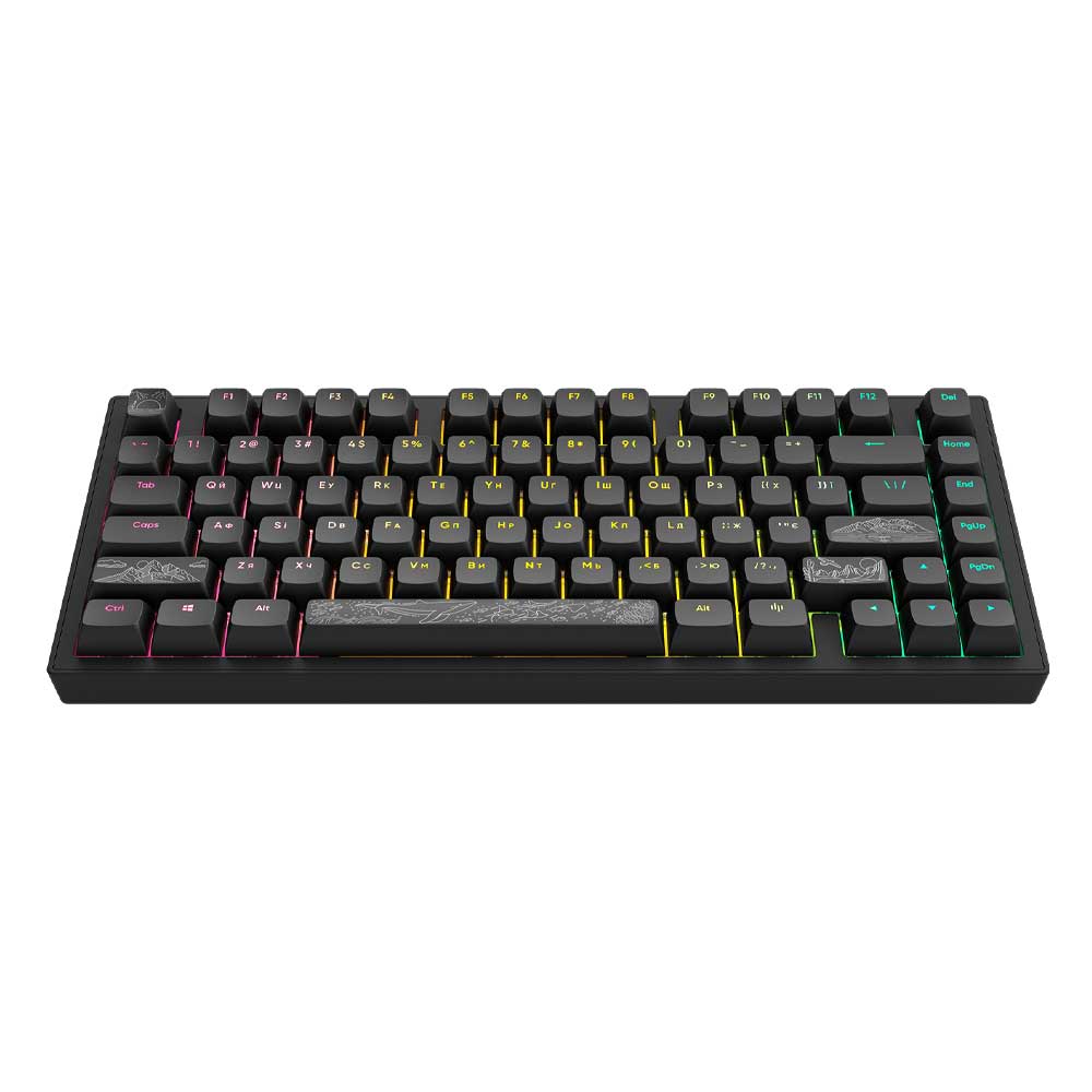 Dark Project ALU Terra Nostra Black - Wired Gaming Keyboard (ANSI/UA)