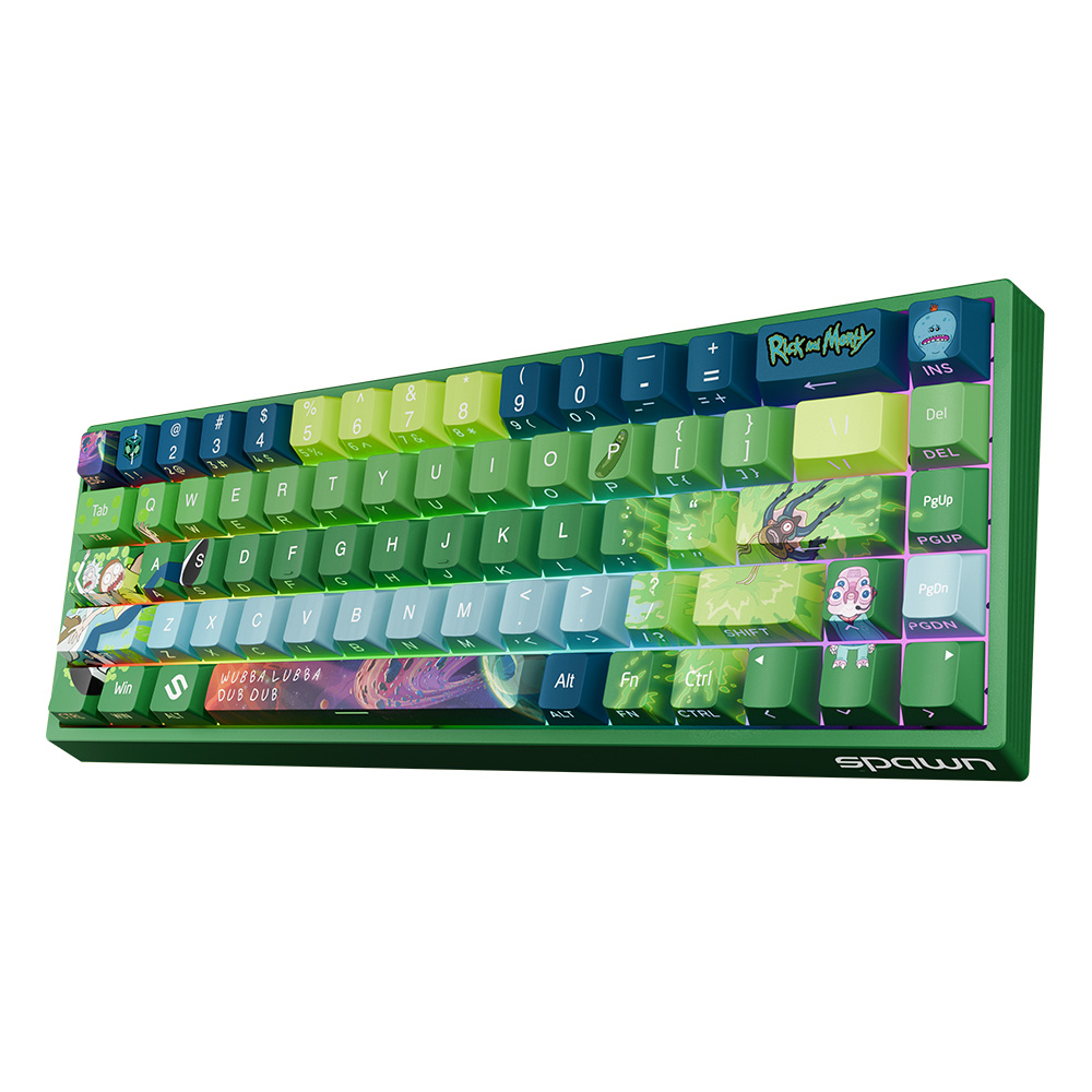 Spawn Rick and Morty Keyboard 01