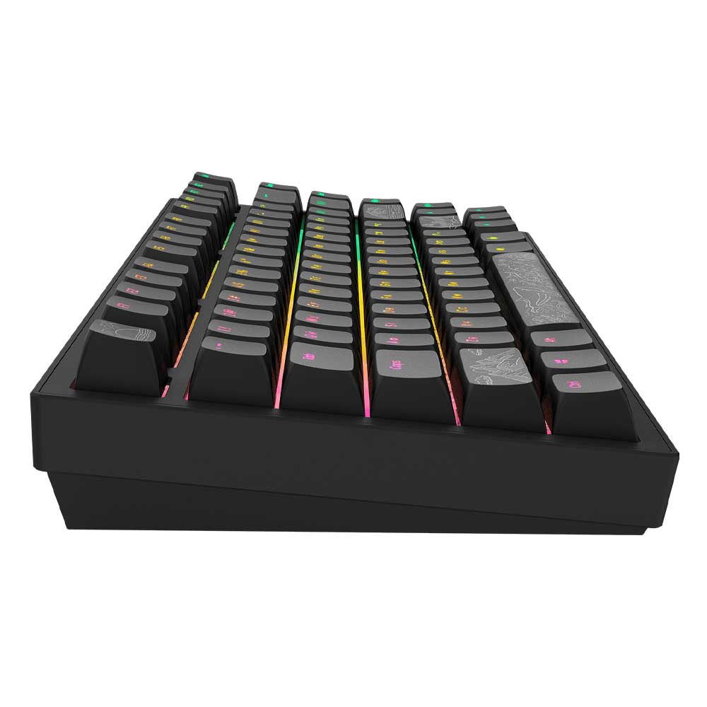 Dark Project ALU Terra Nostra Black - Wired Gaming Keyboard (ANSI/UA)