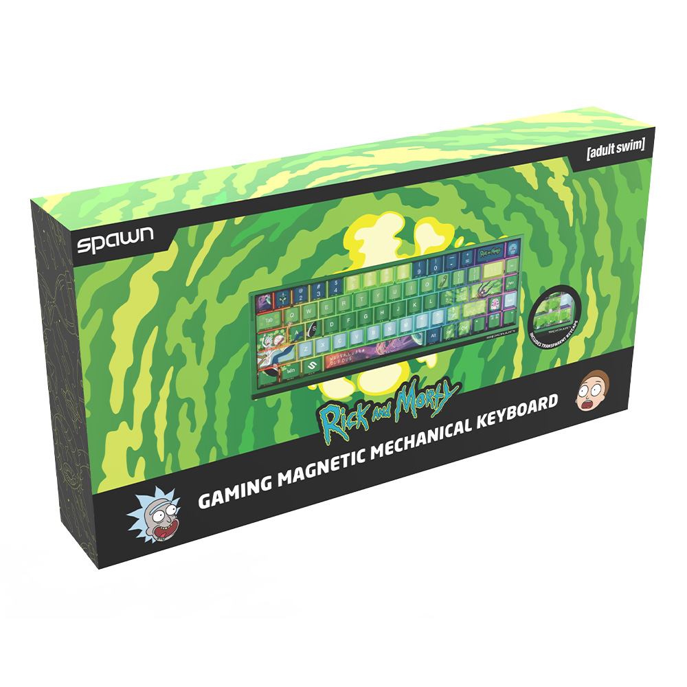 Spawn Rick and Morty Keyboard 01