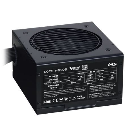 MS NAPAJANJE MS CORE M850B ATX3.1