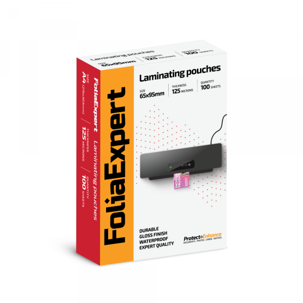 Expert Folija za plastifikaciju FoliaExpert 65x95mm 125 mic