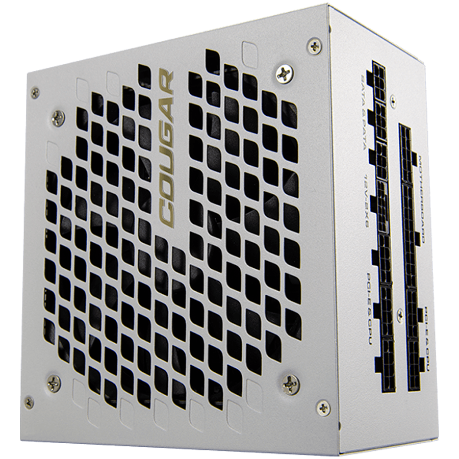 COUGAR GEXX2 1000 PSU,80 plus Gold, 1000W, Fully Modular, PCI-E 5.0 support, Color - WHITE