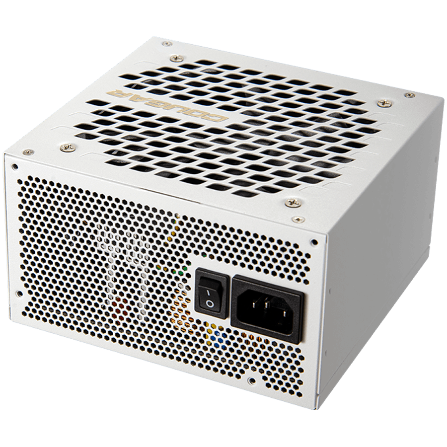 COUGAR GEXX2 1000 PSU,80 plus Gold, 1000W, Fully Modular, PCI-E 5.0 support, Color - WHITE