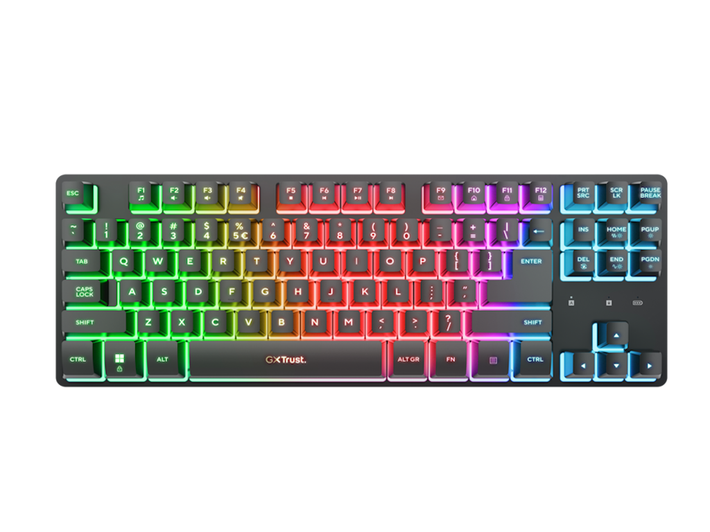 Trust GXT 832 Thado Wireless TKL Set Tastature i Miša - Crni