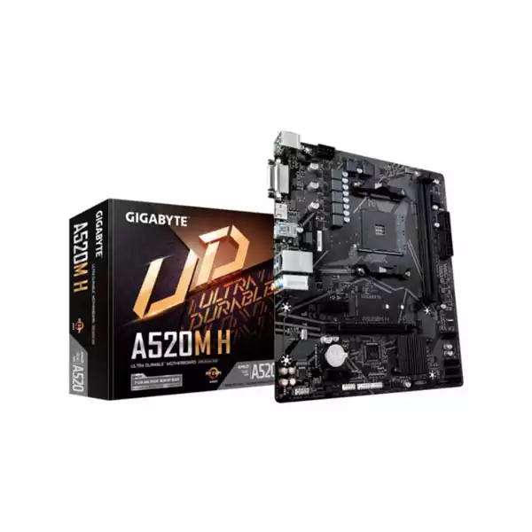 Gigabyte A520M H Matična ploča AM4, DDR4, M.2, Ryzen