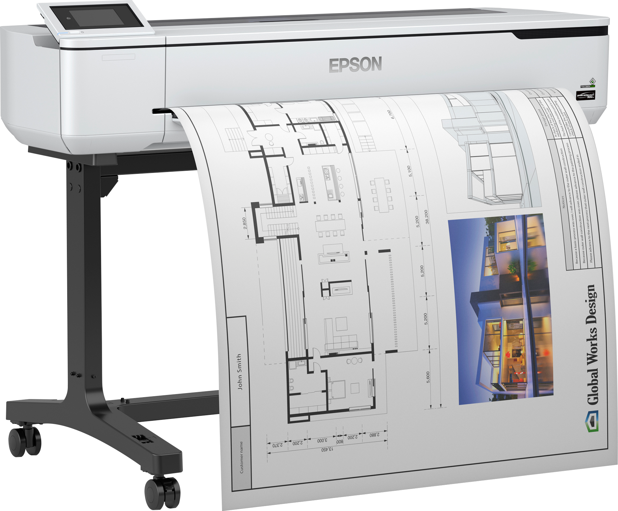 Epson Ploter SureColor 36" SC-T5100, C11CF12301A0