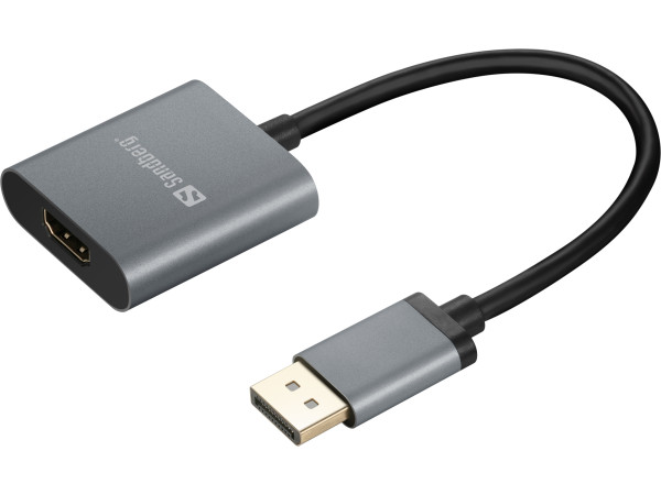 Sandberg Adapter Sandberg DisplayProt 1.4- HDMI M/F 2.0 4K 509-19