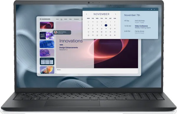 DELL Laptop Pro 15 Essential PV15250 15.6", Core3-100U, 16GB, 512GB